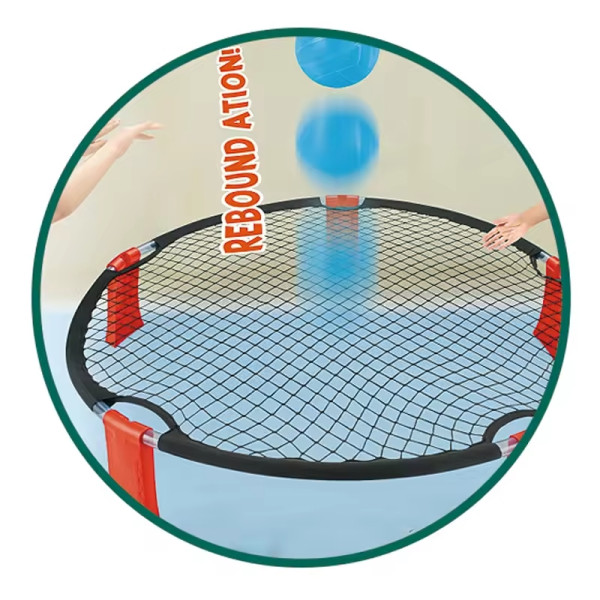 WOOPIE Smash Ball Arcade žaidimas batutas 2 kamuoliukų siurblys