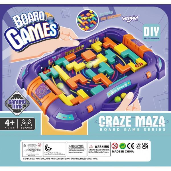 WOOPIE Arcade Pinball žaidimas "Crazy Maze" WOOPIE Arcade Pinball žaidimas "Crazy Maze"