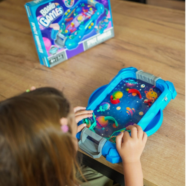 WOOPIE Arcade Flipper žaidimas "Space Gameplay" 2in1 WOOPIE Arcade Flipper žaidimas "Space Gameplay" 2in1