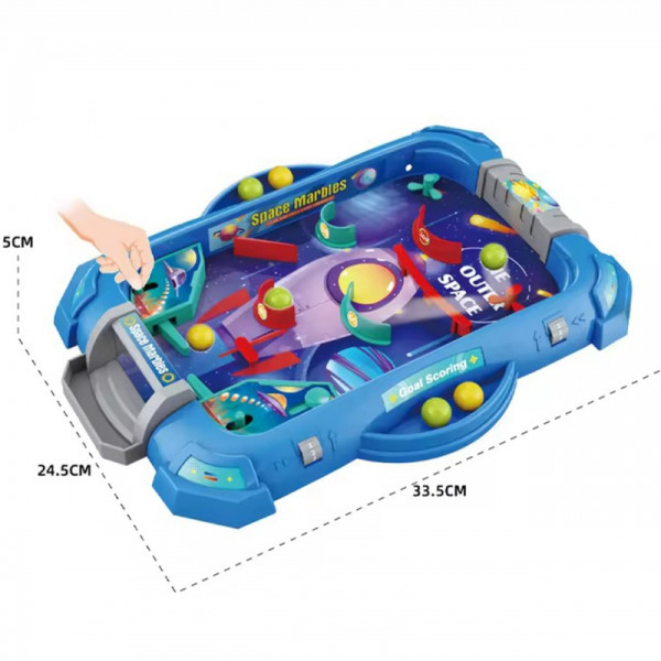 WOOPIE Arcade Flipper žaidimas "Space Gameplay" 2in1 WOOPIE Arcade Flipper žaidimas "Space Gameplay" 2in1