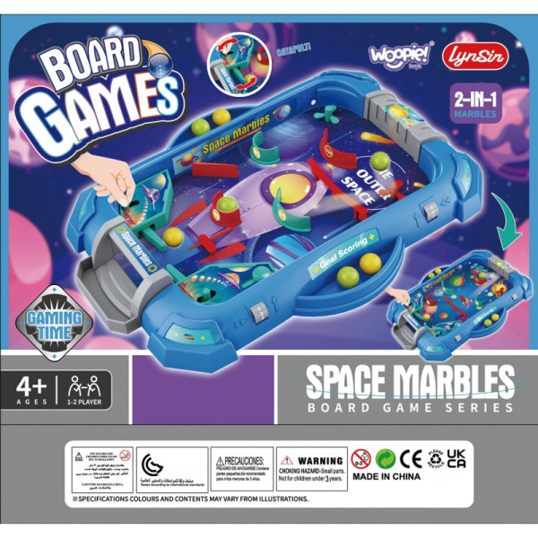 WOOPIE Arcade Flipper žaidimas "Space Gameplay" 2in1 WOOPIE Arcade Flipper žaidimas "Space Gameplay" 2in1