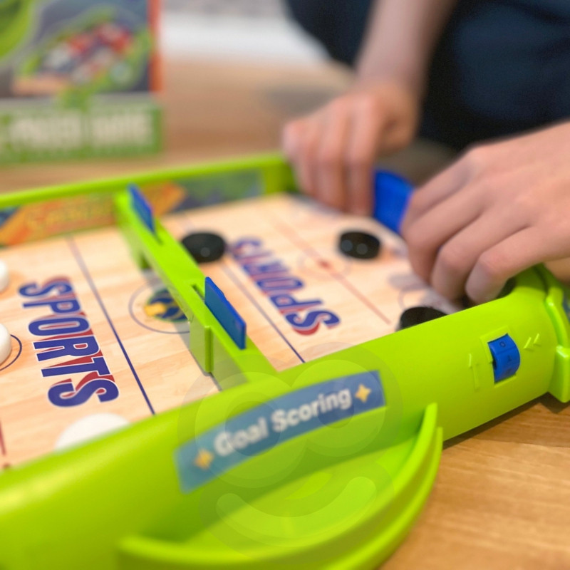 WOOPIE 2-в-1 Мини-хоккей Гоночная Аркадная Игра