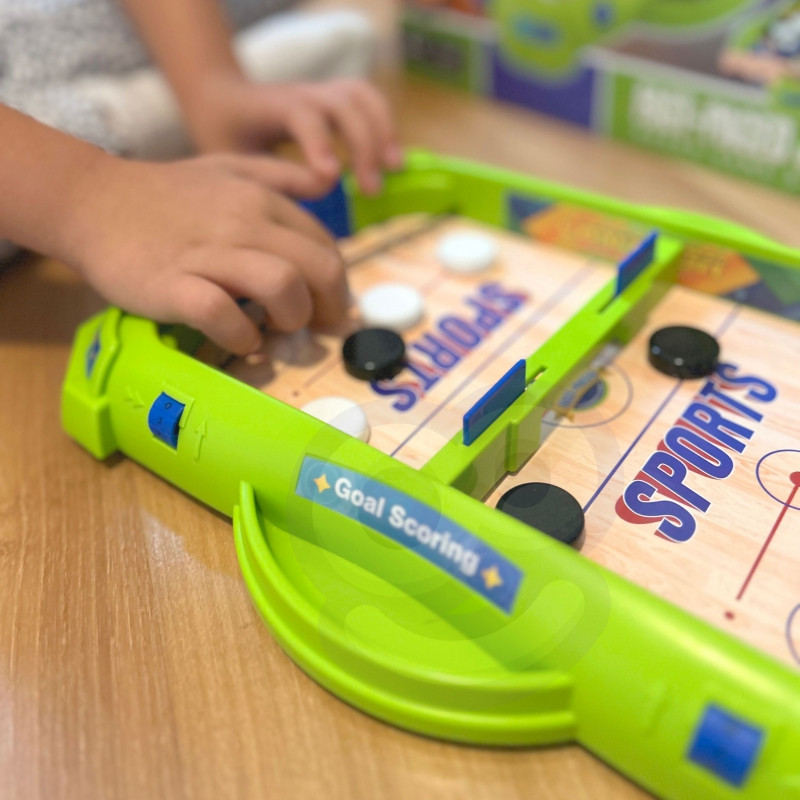 WOOPIE 2-в-1 Мини-хоккей Гоночная Аркадная Игра