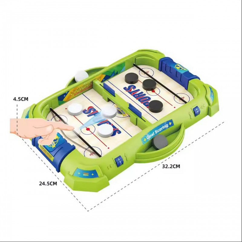 WOOPIE 2-в-1 Мини-хоккей Гоночная Аркадная Игра