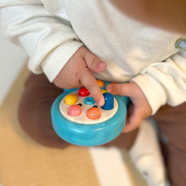 WOOPIE arkadinis žaidimas Mole Hammer String Octopus Green 2in1