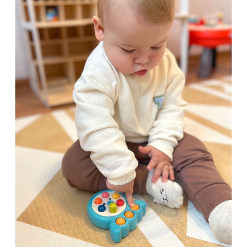 WOOPIE arkadinis žaidimas Mole Hammer String Octopus Green 2in1