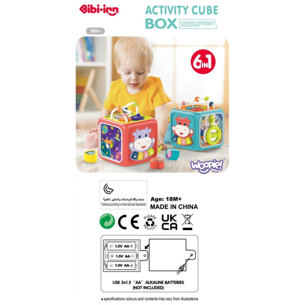 WOOPIE arkadinis žaidimas Mole Hammer String Octopus Green 2in1