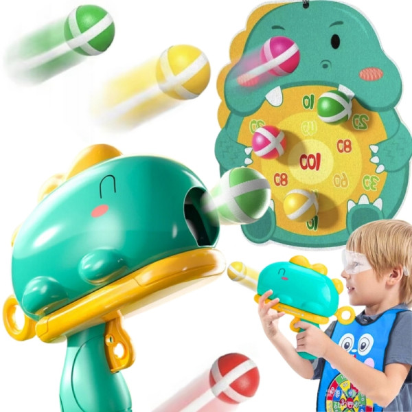WOOPIE smiginio žaidimas pistoletas dinozaurų kamuoliukai Velcro tikslas šaudymo taškai WOOPIE smiginio žaidimas pistoletas dinozaurų kamuoliukai Velcro tikslas šaudymo taškai