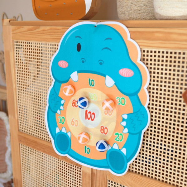 WOOPIE smiginio žaidimas pistoletas dinozaurų kamuoliukai Velcro tikslas šaudymo taškai WOOPIE smiginio žaidimas pistoletas dinozaurų kamuoliukai Velcro tikslas šaudymo taškai