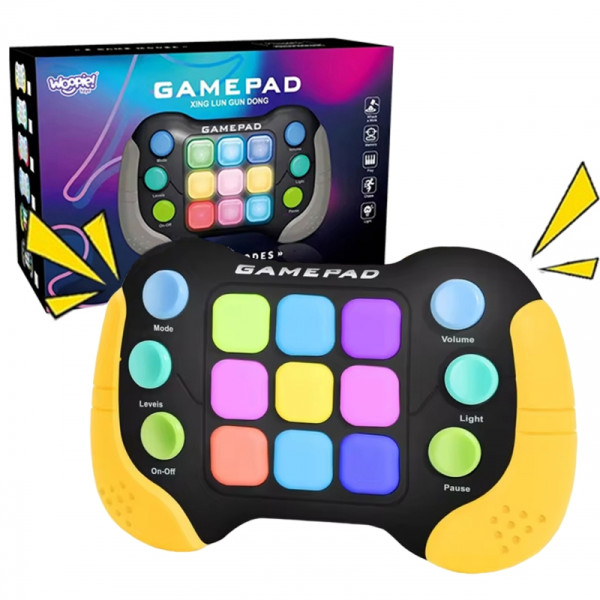 WOOPIE elektroninis arkadinis žaidimas Pop-It Fidget žaislų žaidimų pultas WOOPIE elektroninis arkadinis žaidimas Pop-It Fidget žaislų žaidimų pultas
