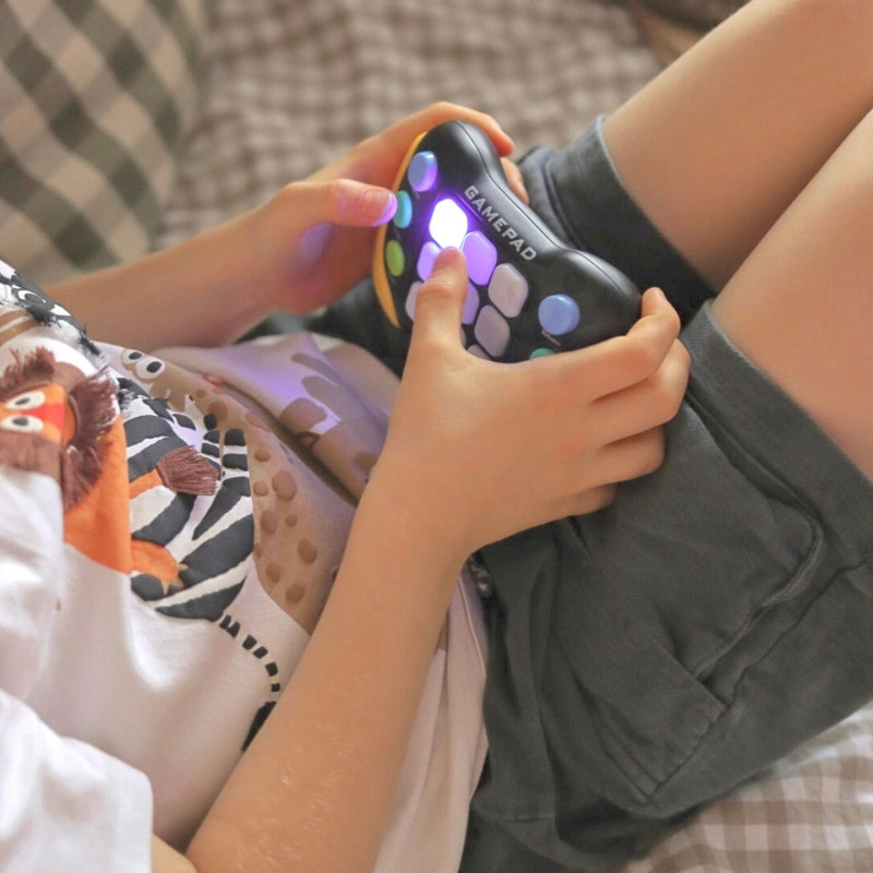 WOOPIE elektroninis arkadinis žaidimas Pop-It Fidget žaislų žaidimų pultas