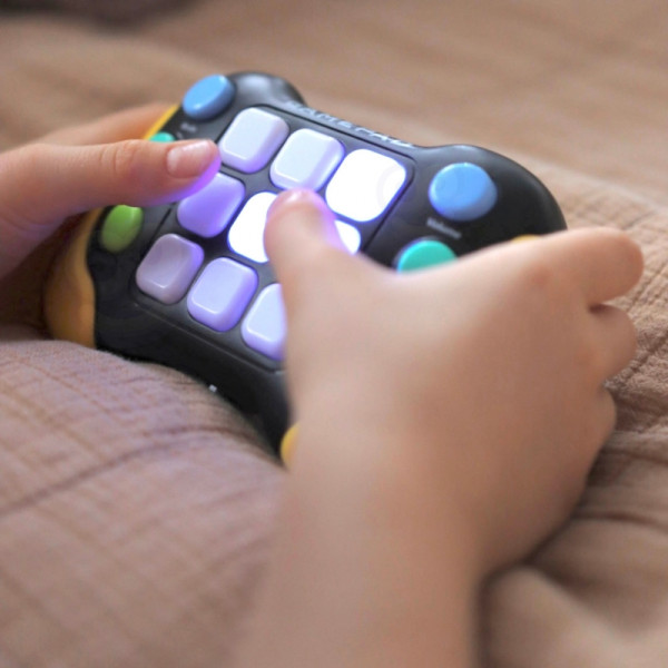 WOOPIE elektroninis arkadinis žaidimas "Pop-It Fidget" žaislinis žaidimų pultas mėlynas WOOPIE elektroninis arkadinis žaidimas "Pop-It Fidget" žaislinis žaidimų pultas mėlynas