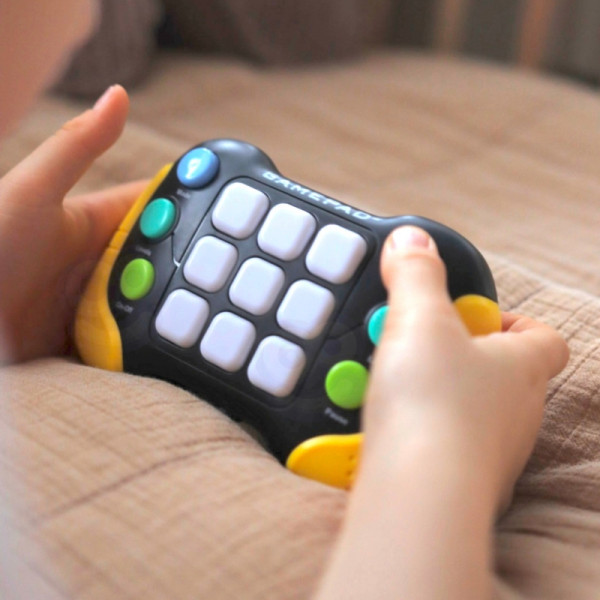 WOOPIE elektroninis arkadinis žaidimas "Pop-It Fidget" žaislinis žaidimų pultas mėlynas WOOPIE elektroninis arkadinis žaidimas "Pop-It Fidget" žaislinis žaidimų pultas mėlynas