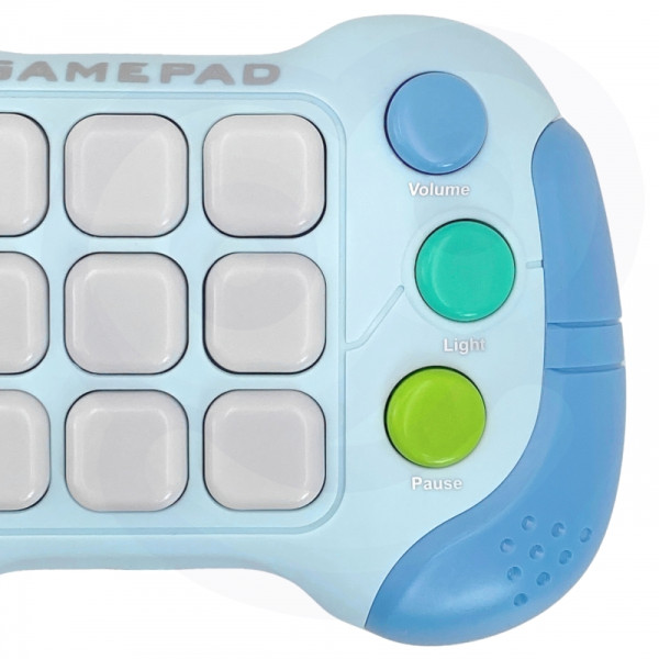WOOPIE elektroninis arkadinis žaidimas "Pop-It Fidget" žaislinis žaidimų pultas mėlynas WOOPIE elektroninis arkadinis žaidimas "Pop-It Fidget" žaislinis žaidimų pultas mėlynas