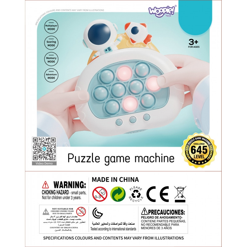 WOOPIE POP IT žaidimas Elektrinis streso mažinimas Arcade erdvė