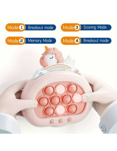 WOOPIE POP IT электрическая антистрессовая аркадная игра-единорог 2