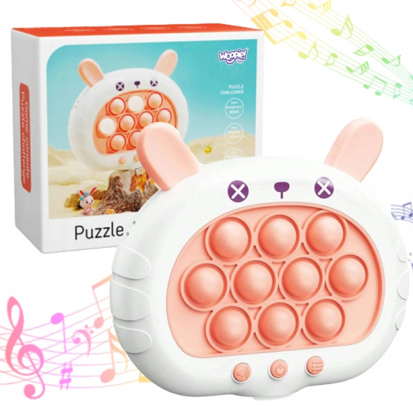WOOPIE POP IT žaidimas elektrinis antistresinis arkadinis zuikis WOOPIE POP IT žaidimas elektrinis antistresinis arkadinis zuikis