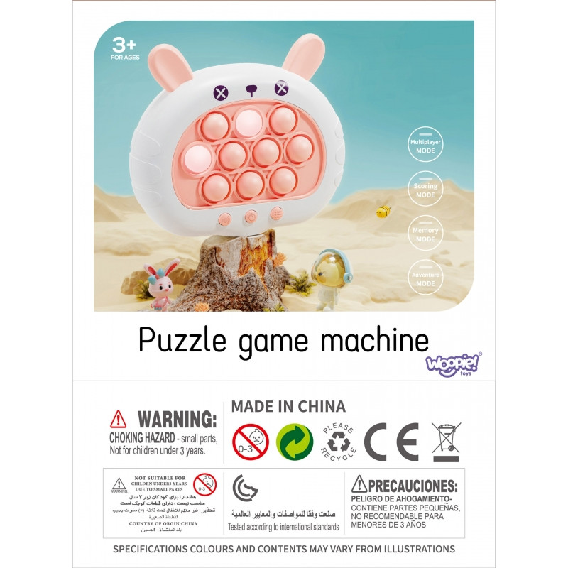 WOOPIE POP IT žaidimas elektrinis antistresinis arkadinis zuikis