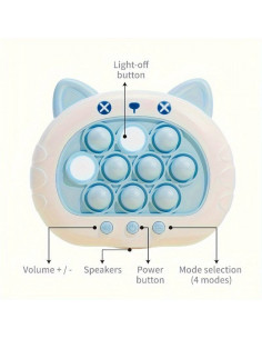 WOOPIE POP IT электрическая антистрессовая аркадная игра с котятами 2