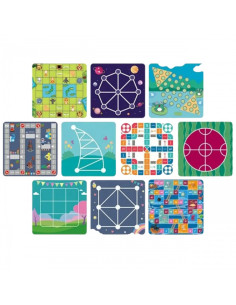 WOOPIE Logic stalo žaidimų rinkinys 10in1 2