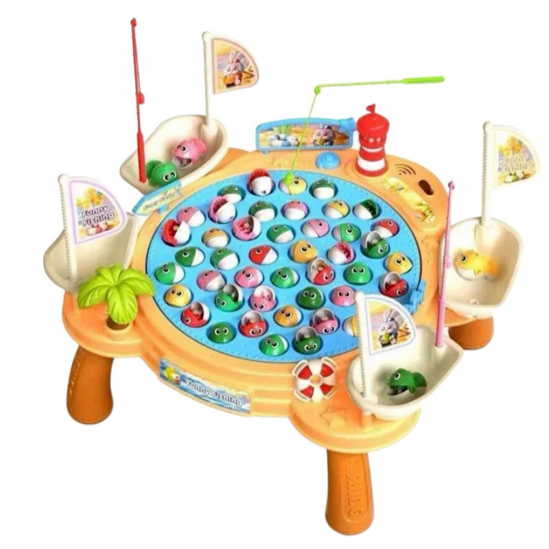 WOOPIE Интерактивная магнитная настольная игра «Пиратская рыбалка»