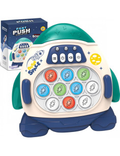 WOOPIE POP IT žaidimas Elektroninis streso mažinimas Arcade Rocket mėlyna