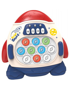 WOOPIE POP IT žaidimas Elektroninis streso mažinimas Arcade Rocket raudona 2