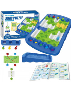 WOOPIE IQ Gra Logiczna Strategiczna Trening Mózgu "Labirynt Logiczny"