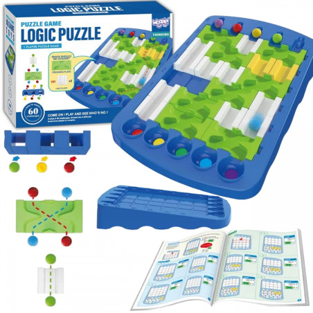 WOOPIE IQ Logic Žaidimo Strategija Smegenų treniruotės "Logikos labirintas" WOOPIE IQ Logic Žaidimo Strategija Smegenų treniruotės "Logikos labirintas"