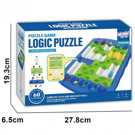 WOOPIE IQ Logic Žaidimo Strategija Smegenų treniruotės "Logikos labirintas" WOOPIE IQ Logic Žaidimo Strategija Smegenų treniruotės "Logikos labirintas"