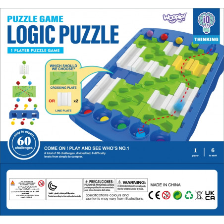 WOOPIE IQ Logic Žaidimo Strategija Smegenų treniruotės "Logikos labirintas" WOOPIE IQ Logic Žaidimo Strategija Smegenų treniruotės "Logikos labirintas"