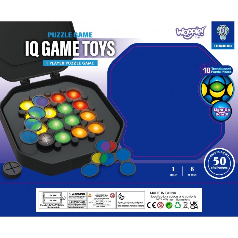 WOOPIE IQ dėlionė "Padaryti modelį" loginio mąstymo lavinimas