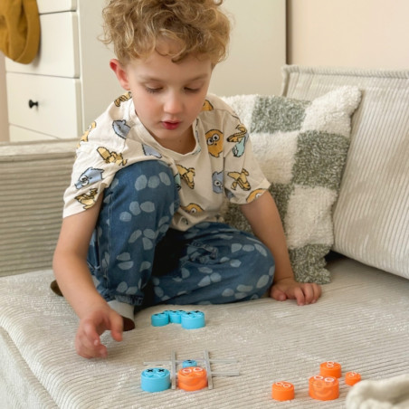 WOOPIE IQ dėlionės žaidimas Nešiojamas Tic Tac Toe Kitty dėžutėje WOOPIE IQ dėlionės žaidimas Nešiojamas Tic Tac Toe Kitty dėžutėje