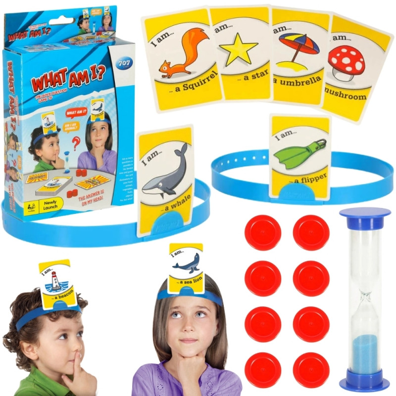 WOOPIE žodžių žaidimas atspėti, kas aš esu? 2 žaidėjams