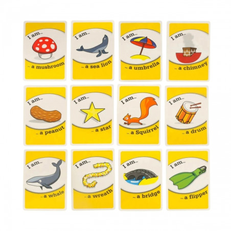 WOOPIE žodžių žaidimas atspėti, kas aš esu? 2 žaidėjams