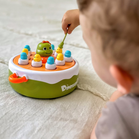 WOOPIE arkadinis žaidimas dinozaurų žvejyba 4in1 katapulta WOOPIE arkadinis žaidimas dinozaurų žvejyba 4in1 katapulta