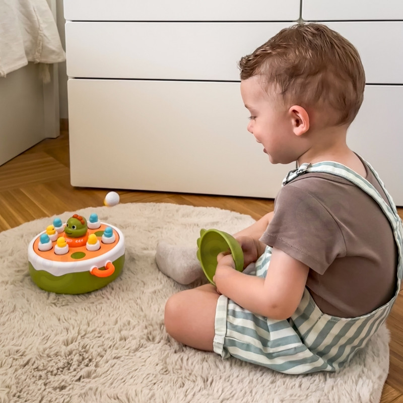 WOOPIE arkadinis žaidimas dinozaurų žvejyba 4in1 katapulta