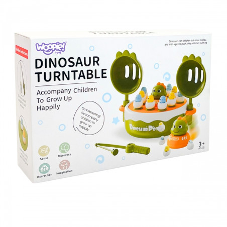 WOOPIE arkadinis žaidimas dinozaurų žvejyba 4in1 katapulta WOOPIE arkadinis žaidimas dinozaurų žvejyba 4in1 katapulta