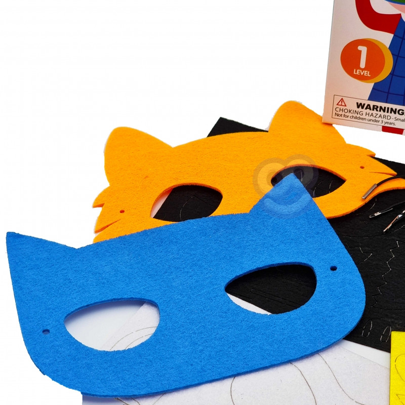 WOOPIE ART&FUN kaukių šablonų rinkinys Pasidaryk Pats