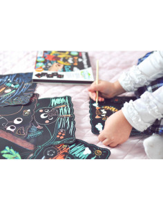 WOOPIE ART&FUN Набор для творчества скретч-картинками для детей 7 предметов. 2