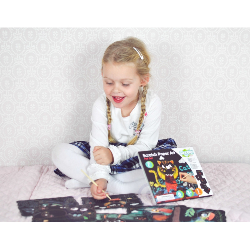 WOOPIE ART&FUN Kūrybiškas nutrinamas rinkinys vaikams 7 vnt.