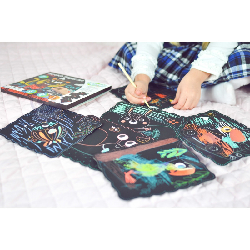 WOOPIE ART&FUN Kūrybiškas nutrinamas rinkinys vaikams 7 vnt.