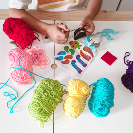 WOOPIE ART&FUN Sukurkite Monster Pom Monster kūrybinį rinkinį WOOPIE ART&FUN Sukurkite Monster Pom Monster kūrybinį rinkinį