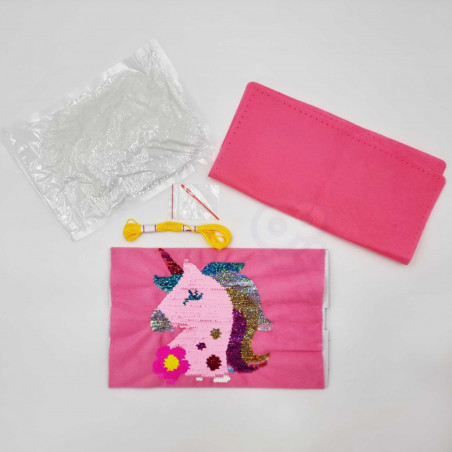 WOOPIE ART&FUN kūrybinis rinkinys vienaragio pagalvėlė WOOPIE ART&FUN kūrybinis rinkinys vienaragio pagalvėlė
