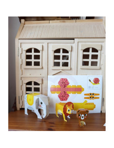 WOOPIE ART&FUN Набор для творчества «Сделай сам» 3D-оригами: 10 животных 2