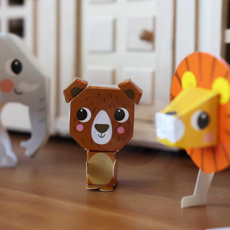 WOOPIE ART&FUN DIY 3D Origami Creative Kit 10 Animals