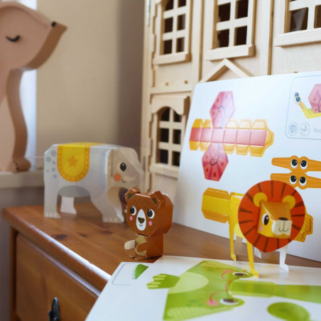 WOOPIE ART & FUN Origami 3D "pasidaryk pats" kūrybinis rinkinys 10 naminių gyvūnėlių WOOPIE ART & FUN Origami 3D "pasidaryk pats" kūrybinis rinkinys 10 naminių gyvūnėlių
