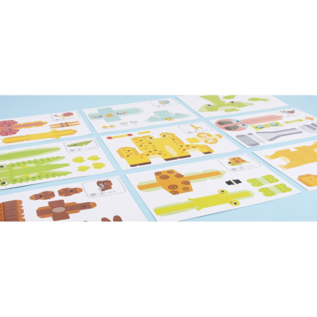 WOOPIE ART&FUN DIY 3D Origami Creative Kit 10 Animals