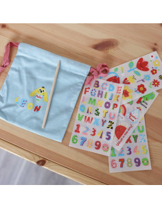 WOOPIE ART&FUN kūrybinis rinkinys Magic rankinė + lipdukai dekoravimui virš 109 vnt. (5 VNT.) 2