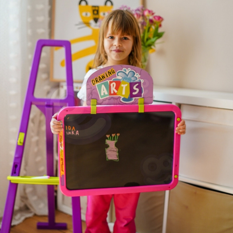 WOOPIE 3in1 lentos magnetinis sauso ištrynimo šviesos dažymas